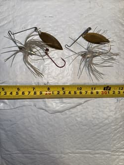 2 TUFF FIND!TERMINATOR SPINNERBAIT TUNGSTEN SERIES!UNKNOWN FISH 🎣 FUN! - Thumbnail 2