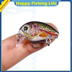 15PCS Fishing Lure Crankbait 2.8cm/2g Trolling Bait Minnow Bass Swimbait 3 Boxes - Thumbnail 8