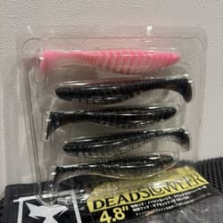 【*3 Colors New】 Dead Slow Roller 4.8 inch Dead Slow Roller Swimbait Swim Jig - Thumbnail 4