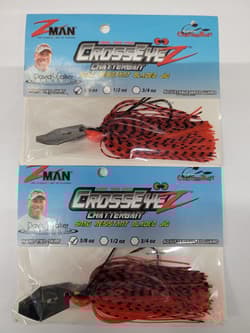 Zman Crosseyez Chatterbait Snag Resistant Bladed Jig  - 3/8oz - NEW! Lot of 2 - Thumbnail 1