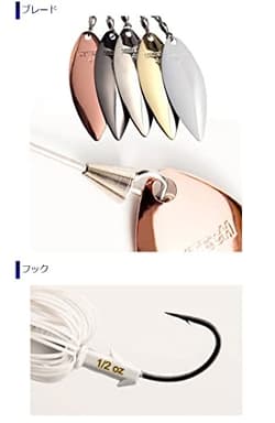 NEW Keitech T-Bone Spinnerbait Double Willow DW 3/8oz #511 Green Pumpkin Craw - Thumbnail 5