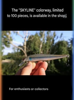 Megabass Vision 110 Skyline RARE LMTD 100pcs France Release SOLD OUT BRAND NEW - Thumbnail 6