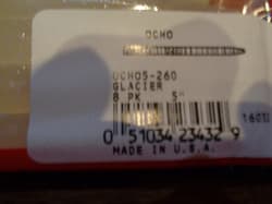 Strike King KVD Perfect Plastics Ocho, Twelve 5" 8 Packs, Twelve Colors, New - Thumbnail 6