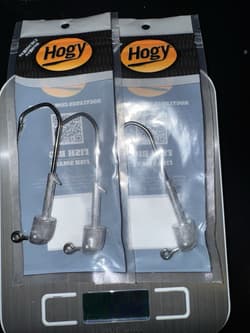 Hogy Classic Barbarian Jighead Swimbait 10/0 Hook 1 oz - 3 Pack - Thumbnail 1