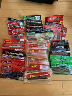 Black Bass Lure Set with Versus Box, Hard & Soft Baits, Spinners, Baits - Thumbnail 7