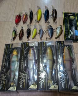 Megabass Deep X300 Super Z Lure Set with Storage Box, New, Fishing Accessories - Thumbnail 2