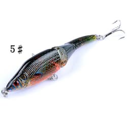 6PCS Minnow Fishing Lure Pencil Hard Trolling Sinking Swimbait Saltwater Bass - Thumbnail 7