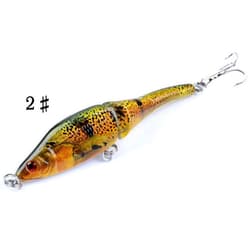 6PCS Minnow Fishing Lure Pencil Hard Trolling Sinking Swimbait Saltwater Bass - Thumbnail 4