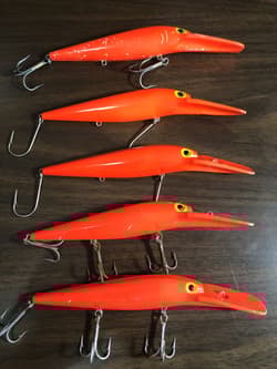 Big Mac Fishing Lures by Storm, assorted colors. 22 total - Thumbnail 1