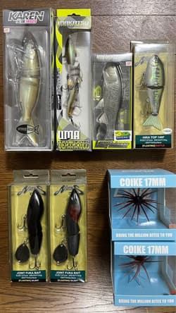 Lure Set Jointed Fukah Bait Koike 17mm Rage Swimmer - Thumbnail 2