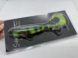 9” Svartzonker Tail V2 Green Perch Rubber Swimbait Pullbait Jerkbait Musky Lure - Thumbnail 1