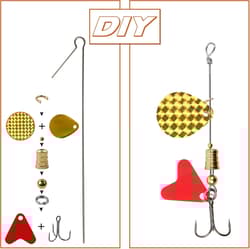 Fishing Spinner Bait Making Kit, 261pcs DIY Fishing Lure Making Kit Buzzbait ... - Thumbnail 6