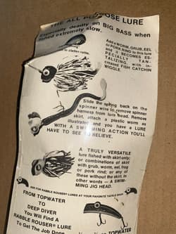 SUPER TUFF FIND!!UNKNOWN FISHING FUN 🤩RABBLE ROUSER SPINNERBAIT  🎣 LURE - Thumbnail 8