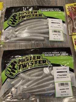 Lot of 48 Sealed Packs Mixed Soft Plastics - Kalin’s - PowerBait Mister Twister - Thumbnail 8