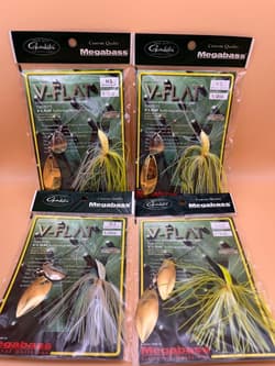 Fishing Lure 16-9 V-FLAT Spinnerbait Set of 4 1/2oz Japan 1999-2004 Limited - Thumbnail 7