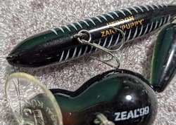Set of 3 Rare Vintage Zeal JITABATA 99 -ARAIKUN+Heddon Zara+Strike King Pro 3XD - Thumbnail 5