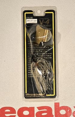 WOW! Megabass V-4  PROP BUZZ BUZZBAIT "METAL GOLD" 5/16 Oz. Gold Prop FREE SHIP - Thumbnail 1