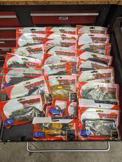 Yum Lpt Soft plastics Lot #1 Baits 29 Total packs Older  - Thumbnail 1