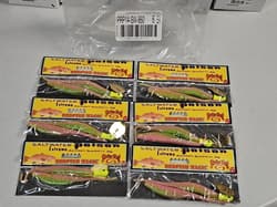 (6) Strike King 1/4oz Redfish Magic SALTWATER POISON SWIM'N JIG...#860...NOC!!! - Thumbnail 1