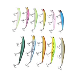 11 Pcs Simulation Minnow Lure Plastic Fishing Bait Fishing Accessories - Thumbnail 5