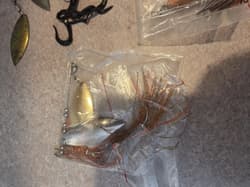 Spinner Bait Pouch Lures by Charles Spence's Strike King  with Spinners - Thumbnail 12