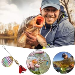 Fishing Spinner Bait Making Kit, 261pcs DIY Fishing Lure Making Kit Buzzbait - Thumbnail 8