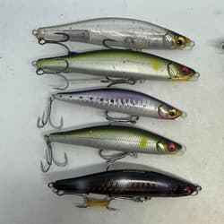 Megabass Lure Set of 9 Takara Genma Homura Travis Fishing Accessories - Thumbnail 5