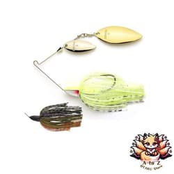 NEW Keitech T-Bone Spinnerbait Double Willow DW 3/8oz #422 Sight Flash - Thumbnail 1
