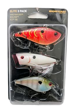 (Set of 2) Booyah Elite 3 Pack Hardbait Fishing Lure Kits 6 Lures In Set New  - Thumbnail 5
