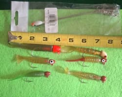 Alabama Umbrella Rig 5 Wire crankbait lure/with 6 Nice Lead Jigs! - Thumbnail 9