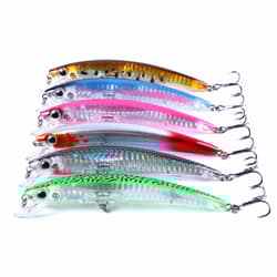6PCS 12cm/14g Trolling Bait Minnow Fishing Lure Bass Swimbait Tackle Wobbler - Thumbnail 1