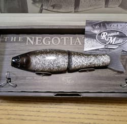 Roman Made Negotiator Limited Color Glitter Black Fishing Bait Swimbait  JP New - Thumbnail 2