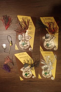 LOT OF 4 Strike King  Crankbaits Spin dance short arm - Thumbnail 1