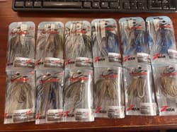 Z-Man Project Z Chatterbait 1/2 Oz - Lot of 12 - Thumbnail 1