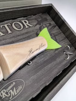 LIMITED Roman Made Negotiator from Japan Glide wood swimbait rare lure NIP HTF 6 - Thumbnail 6