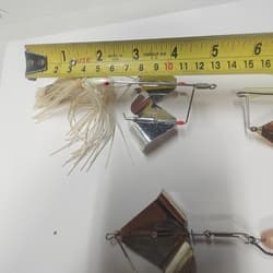 Buzz Bait Buzzbait Fishing Lures Lot Of 3 Booyah &2 Others - Thumbnail 11