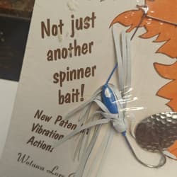 Vintage Rare Wotawa Lure Co. Spinnie Shad spinnerbait New In Package  - Thumbnail 8