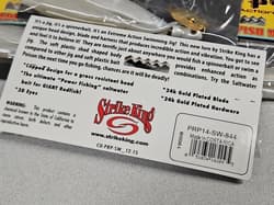 (6) Strike King 1/4oz Redfish Magic SALTWATER POISON SWIM'N JIG...#844...NOC!!! - Thumbnail 3