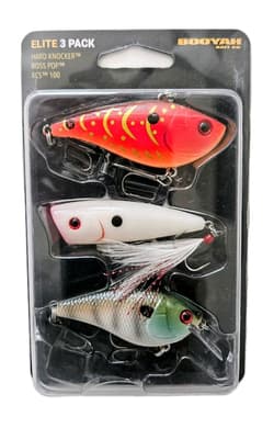 (Set of 2) Booyah Elite 3 Pack Hardbait Fishing Lure Kits 6 Lures In Set New  - Thumbnail 7