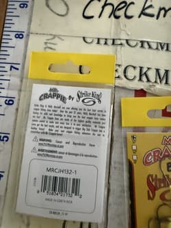 8X Strike King Mr. Crappie Jig Heads 8pk Crappie & Panfish Round Lead Head Jigs - Thumbnail 8