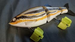 Dreamer UG I Handmade 21cm Soft Swimbait with Rubber Tail & Fin, Slow Float, 2/0 - Thumbnail 1