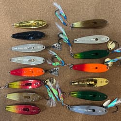 G-6 Gear Lab Micro Flip 60g Tungsten Jig Set for Blue Fish & Offshine - Used - Thumbnail 6