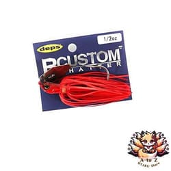 NEW Deps ChatterBait B Custom Chatter 1/2oz Red Phantom #12 Lure - Thumbnail 1
