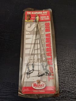 Mann's Bait Company The Alabama Rig by Andy Poss 6.5" Sexy Shad - Thumbnail 1