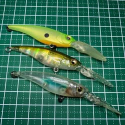 Megabass Shading X Silent Shad Lure Set 3pcs Hard Baits Fishing Accessories - Thumbnail 9