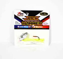 Zman Chatterbait Jackhammer Sinking Lure 3/8 Oz Chart White (0423) - Thumbnail 1