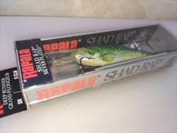 Rapala Shad Rap SR9 Minnow Bait Lure, Used, Fishing Accessories - Thumbnail 2