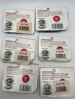 Strike King Ratlin Bootlegger jigs (Multi colors & Weights) - Thumbnail 2