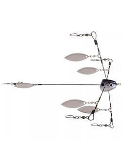 Strike King Tour Grade Bladed Titanium Umbrella Rig Bass Fishing Alabama Rig NEW - Thumbnail 3