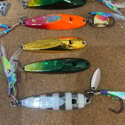 G-6 Gear Lab Micro Flip 60g Tungsten Jig Set for Blue Fish & Offshine - Used - Thumbnail 5